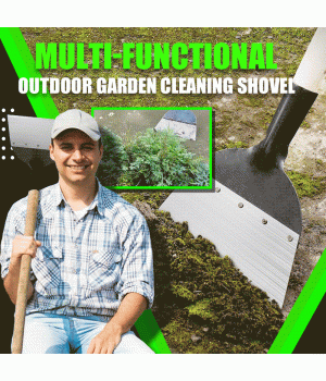 Multifunktionale Reinigungsschaufel für den Garten