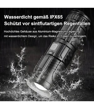  Weie Laser-Teleskop-Zoom-Taschenlampe