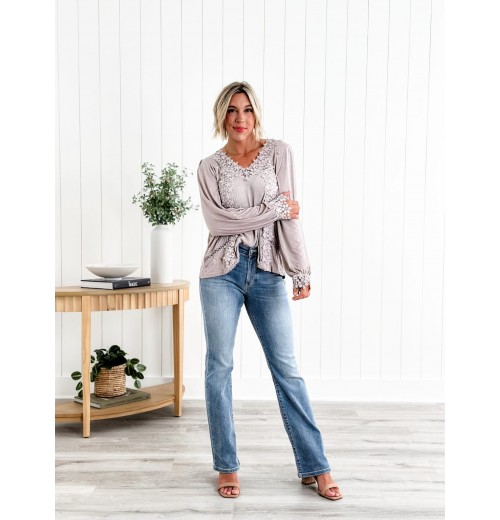 HerbstangeboteHoly Grail Bootcut-Jeans zur Bauchkontrolle
