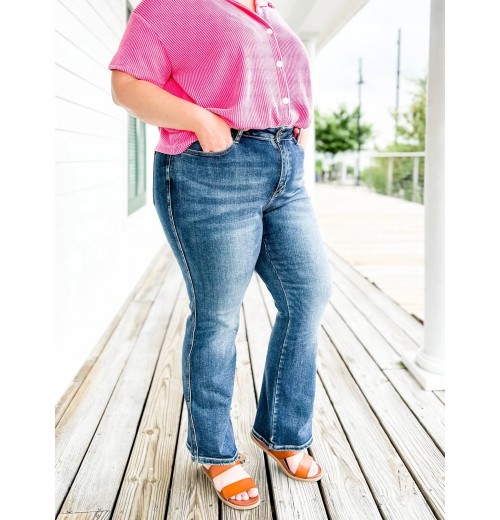 HerbstangeboteHoly Grail Bootcut-Jeans zur Bauchkontrolle