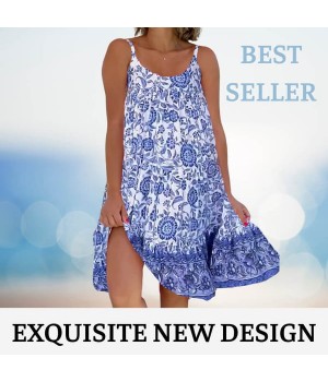 50%Rabatt-Neues bedrucktes Camisole-Kleid