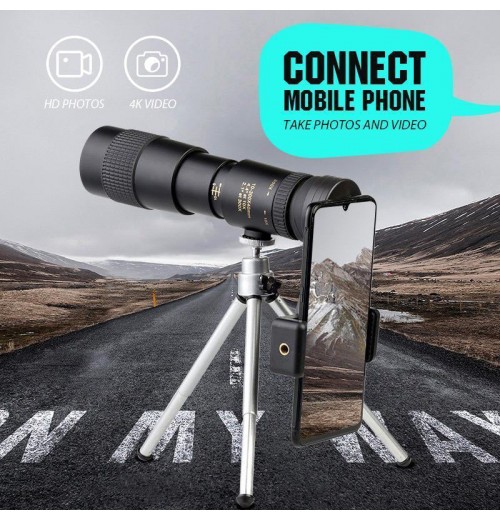 Hot Sale4K 10-300X40mm Super Telefoto Zoom Monokular Teleskop Hot Sale4K 10-300X40mm Super Telefoto Zoom Monokular Teleskop