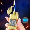 Letzter Tag 50% RabattWindfestes Feuerzeug, Vintage-Armbanduhr, Jet-Flammen-Taschenlampe Letzter Tag 50% RabattWindfestes Feuerzeug, Vintage-Armbanduhr, Jet-Flammen-Taschenlampe