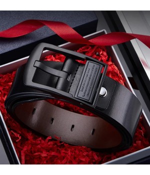 [Praktisches Geschenk für ihn] Herren Business Ledergürtel