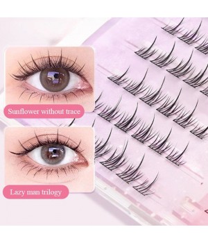 Wasserdichte, kleberfreie, realistische falsche Wimpern