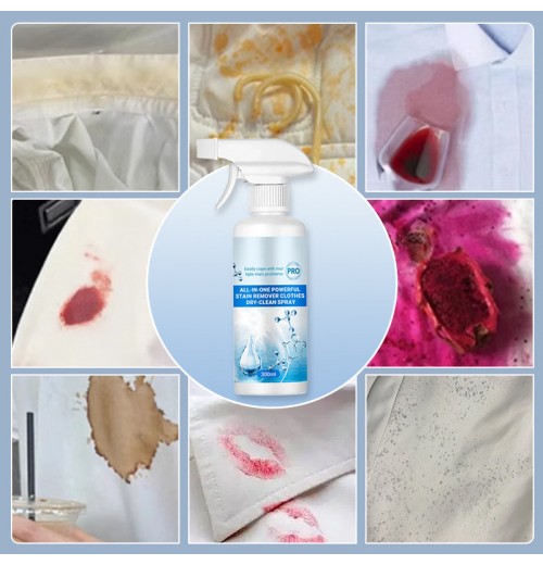 Praktisches Geschenk All-in-One leistungsstarke Fleckenentferner Kleidung Dry-Clean Spray Praktisches Geschenk All-in-One leistungsstarke Fleckenentferner Kleidung Dry-Clean Spray