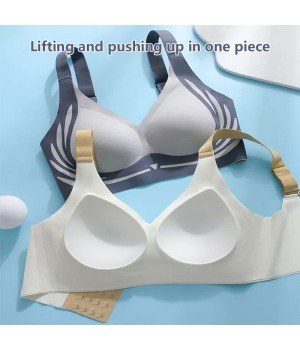 Hebender bügelloser Push-up-BH mit Anti-Sagging-Effekt