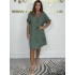 50% Rabatt2024 Neu Plus Size Button Up Tunikakleid