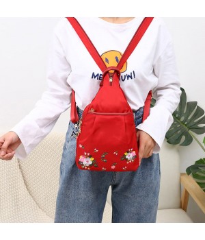 Multifunktionaler tragbarer bedruckter Rucksack für Frauen