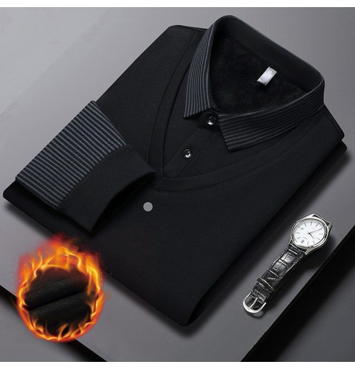 Das perfekte Geschenk Zweiteiliges hemd mit Faux-Revers-Streifen Das perfekte Geschenk Zweiteiliges hemd mit Faux-Revers-Streifen