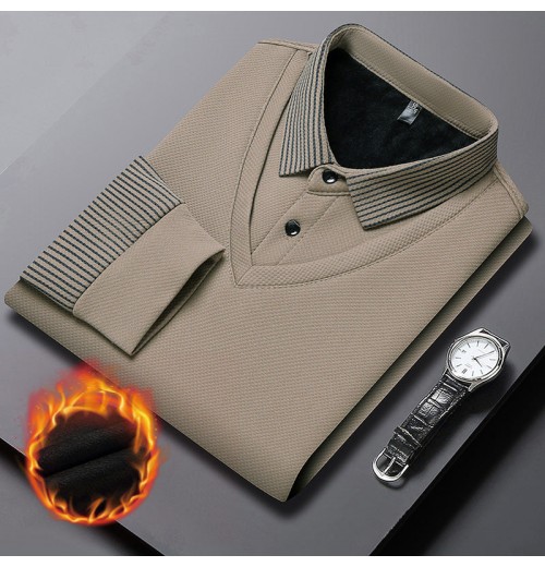 Das perfekte Geschenk Zweiteiliges hemd mit Faux-Revers-Streifen Das perfekte Geschenk Zweiteiliges hemd mit Faux-Revers-Streifen