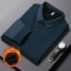 Das perfekte Geschenk Zweiteiliges hemd mit Faux-Revers-Streifen Das perfekte Geschenk Zweiteiliges hemd mit Faux-Revers-Streifen