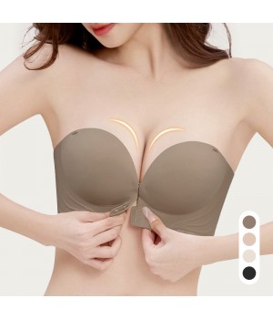 Push-up-BH mit unsichtbaren Trgern und Vorderverschluss