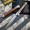 Klappmesser mit Holzgriff für Arbeit, Wandern & Camping