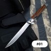 Klappmesser mit Holzgriff für Arbeit, Wandern & Camping