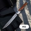 Klappmesser mit Holzgriff für Arbeit, Wandern & Camping