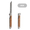 Klappmesser mit Holzgriff für Arbeit, Wandern & Camping