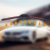 2 Stück geruschlose langlebige Scheibenwischer für Auto 2 Stück geruschlose langlebige Scheibenwischer für Auto