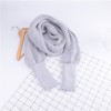 2024 Einfarbiger gestrickter Pulloverschal mit rmeln für Frauen 2024 Einfarbiger gestrickter Pulloverschal mit rmeln für Frauen