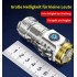 LETZTER VERKAUFSTAG 49% RABATT - Deutsche dreiugige Monster-Mini-Super-Power-Taschenlampe