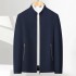 （50 % Rabatt auf den Spotpreis und kostenloser Versand） Herren-Freizeitjacke mit Stehkragen und Reiverschluss