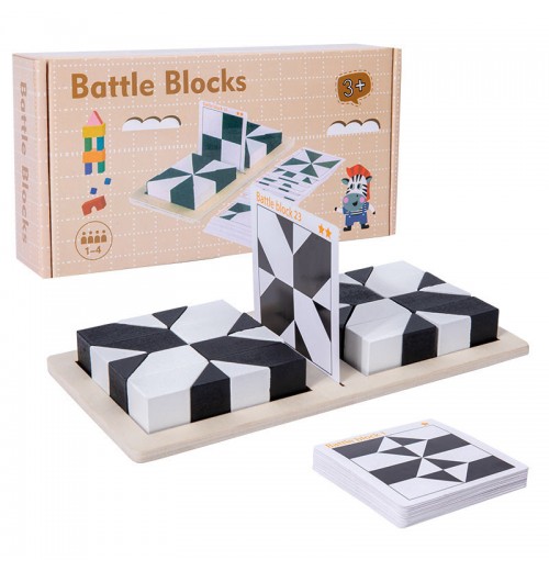 Kreatives Schwarz-Wei-Blockpuzzle-Set für Kinder Kreatives Schwarz-Wei-Blockpuzzle-Set für Kinder