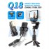 360° drehbarer, faltbarer 3-Achsen-Gimbal-Stabilisator für Smartphone-Aufnahmen