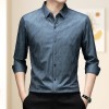 Herren Casual Business Hemd Knitterfrei