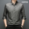Herren Casual Business Hemd Knitterfrei