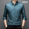 Herren Casual Business Hemd Knitterfrei