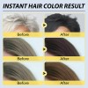 Sofortige Haarfrbeshampoo mit Kruterextrakten für Mnner & Frauen Sofortige Haarfrbeshampoo mit Kruterextrakten für Mnner & Frauen