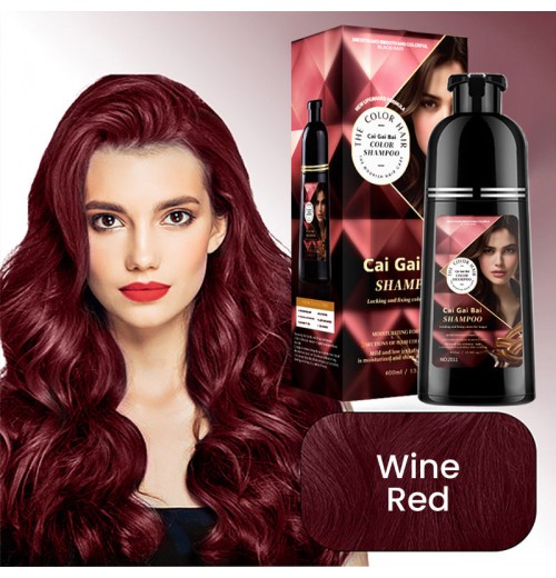 Sofortige Haarfrbeshampoo mit Kruterextrakten für Mnner & Frauen Sofortige Haarfrbeshampoo mit Kruterextrakten für Mnner & Frauen