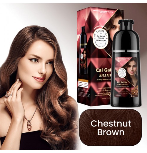 Sofortige Haarfrbeshampoo mit Kruterextrakten für Mnner & Frauen Sofortige Haarfrbeshampoo mit Kruterextrakten für Mnner & Frauen