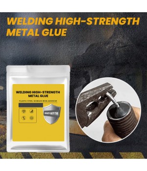 Schweien von hochfestem Metallklebstoff