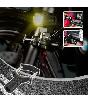 Universal-Motorrad-Lichthalterungen Halterungen Set