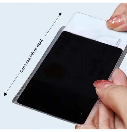 Anti-Peeping Card Sleeve zum Schutz von Informationen Anti-Peeping Card Sleeve zum Schutz von Informationen