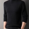 Warmer Herrenpullover mit weichem Strick und Rundhalsausschnitt Warmer Herrenpullover mit weichem Strick und Rundhalsausschnitt