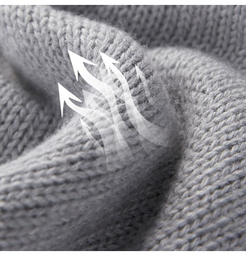 Warmer Herrenpullover mit weichem Strick und Rundhalsausschnitt Warmer Herrenpullover mit weichem Strick und Rundhalsausschnitt
