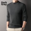 Warmer Herrenpullover mit weichem Strick und Rundhalsausschnitt Warmer Herrenpullover mit weichem Strick und Rundhalsausschnitt