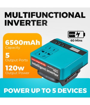 Multifunktionale intelligente Spannungsumwandlung Lithium-Batterie-Inverter Power Bank