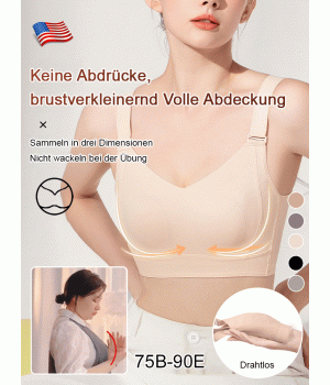Kaufe 1, bekomme 1 gratisBügelos, markierungsfrei, hautfreundlicher Push-Up-BH