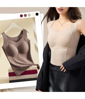 Thermo-Unterhemd mit BH-Polstern für Damen