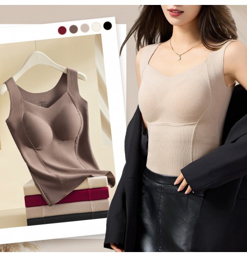 Thermo-Unterhemd mit BH-Polstern für Damen Thermo-Unterhemd mit BH-Polstern für Damen