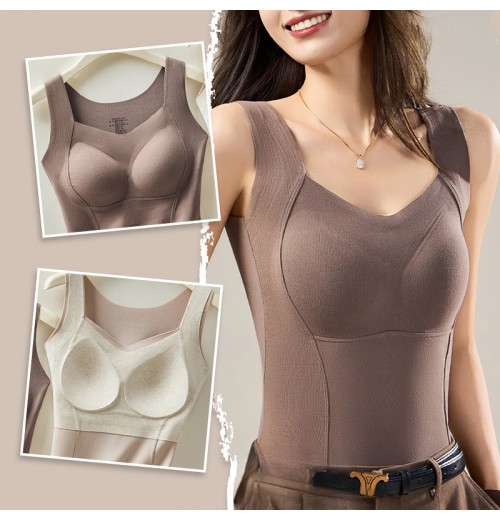 Thermo-Unterhemd mit BH-Polstern für Damen Thermo-Unterhemd mit BH-Polstern für Damen