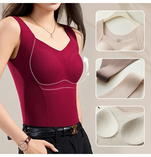 Thermo-Unterhemd mit BH-Polstern für Damen Thermo-Unterhemd mit BH-Polstern für Damen